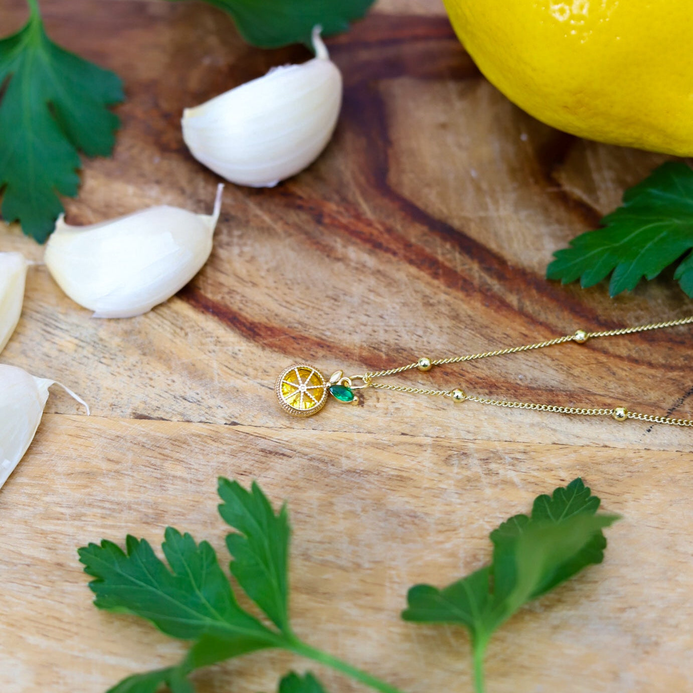 Lemon Necklace