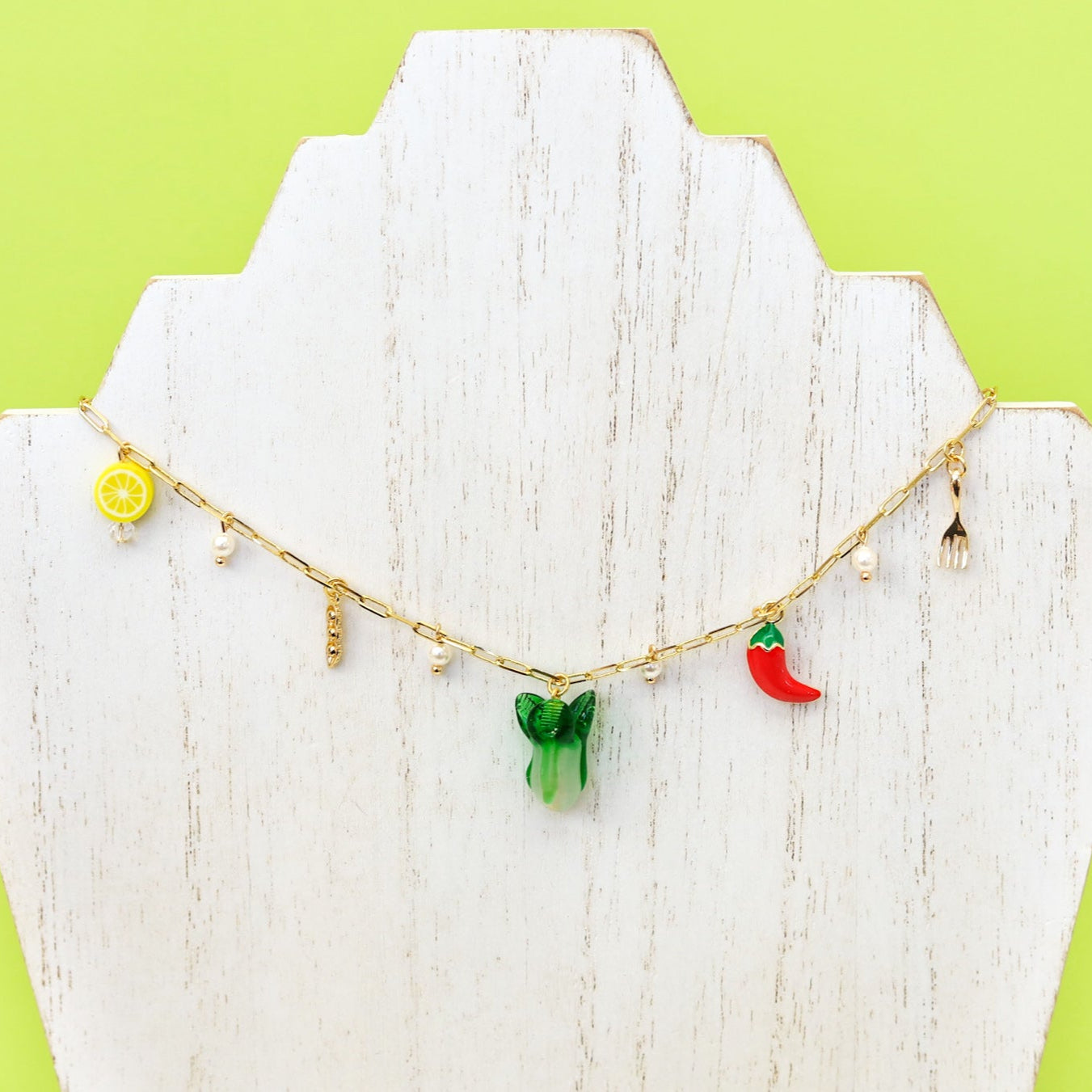 Garden to Table Charm Necklace