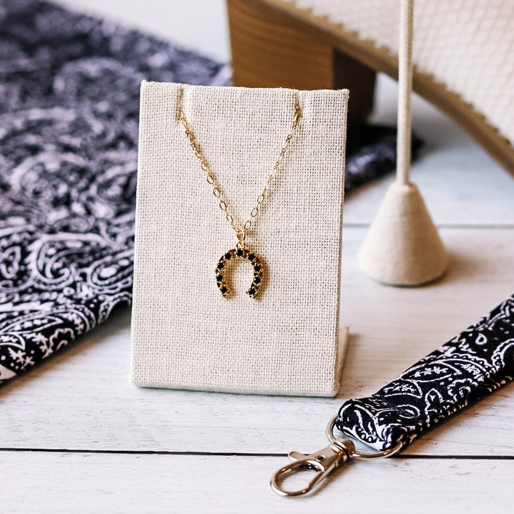 Horseshoe Stone Necklace