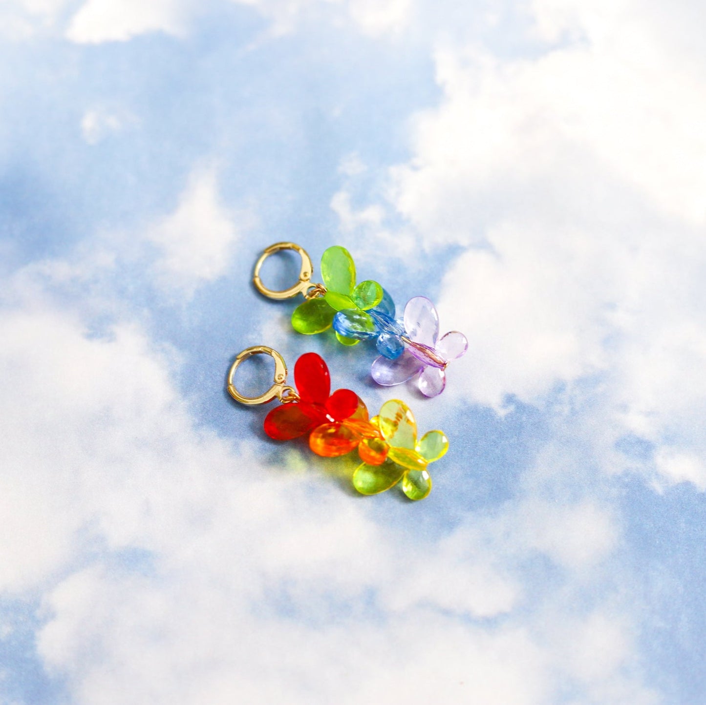 Rainbow Butterfly Drops