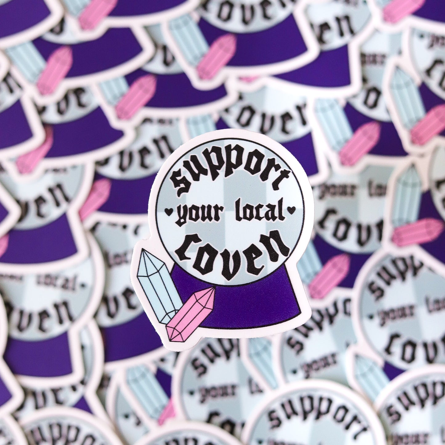 Support Your Local Coven Sticker