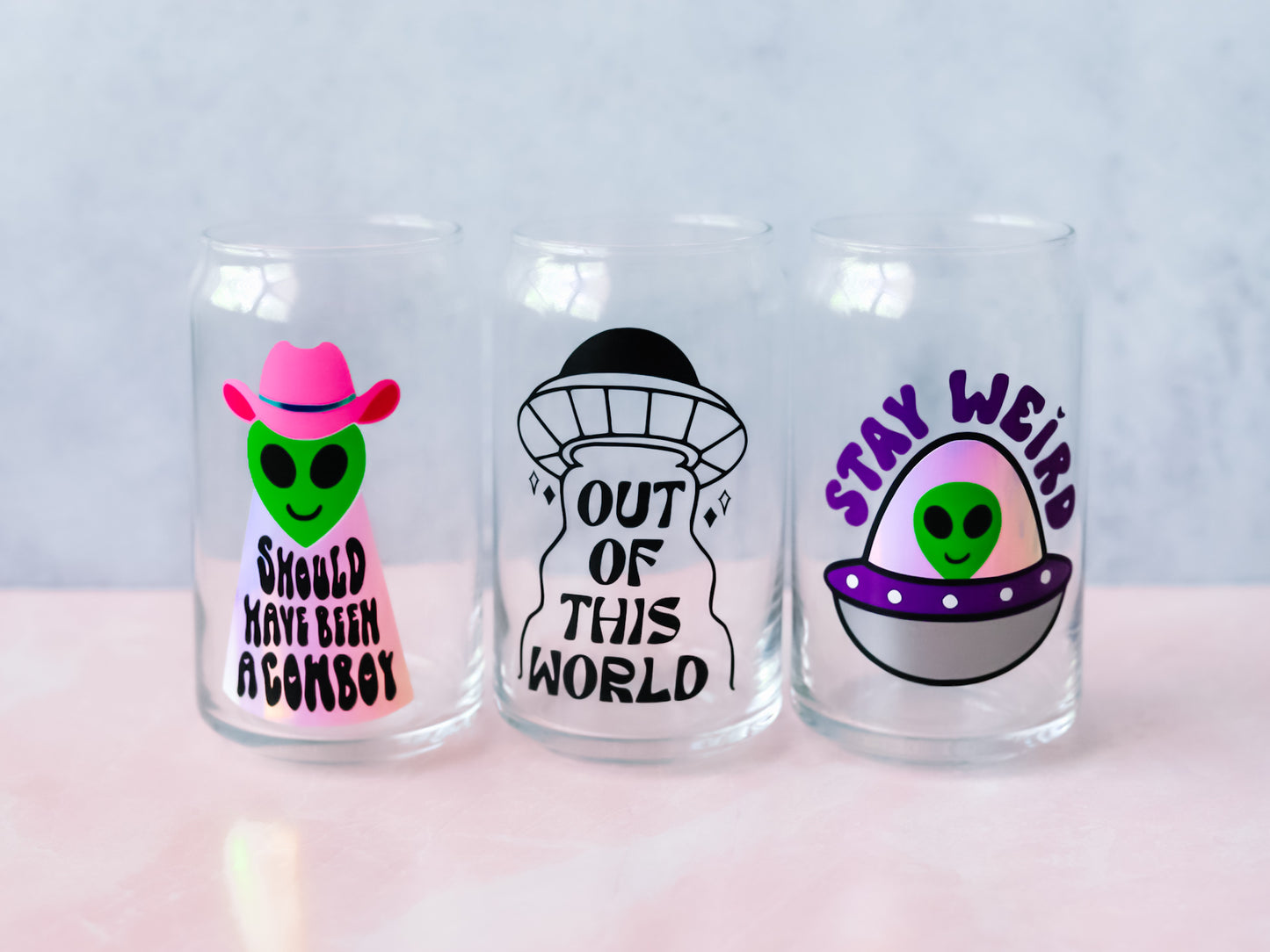 Out of This World Glass