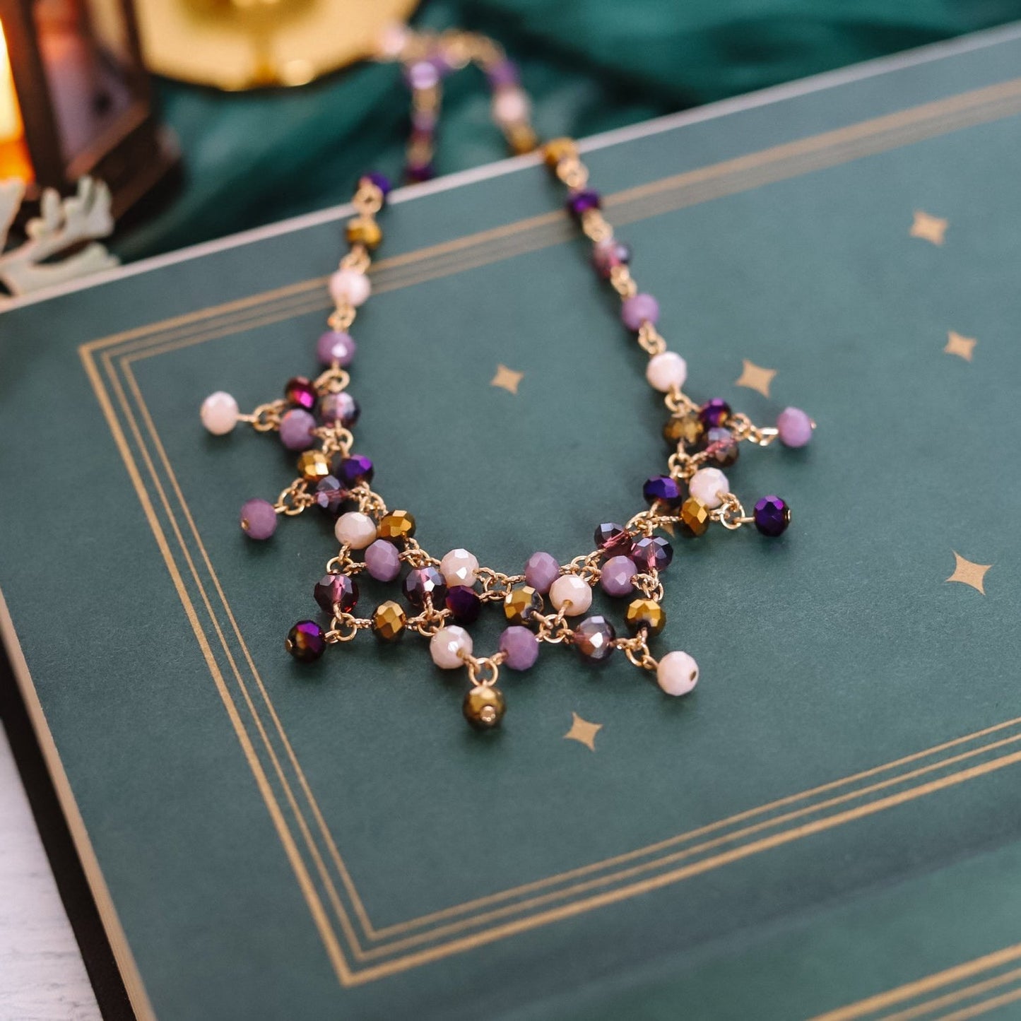 Violet Veil Necklace