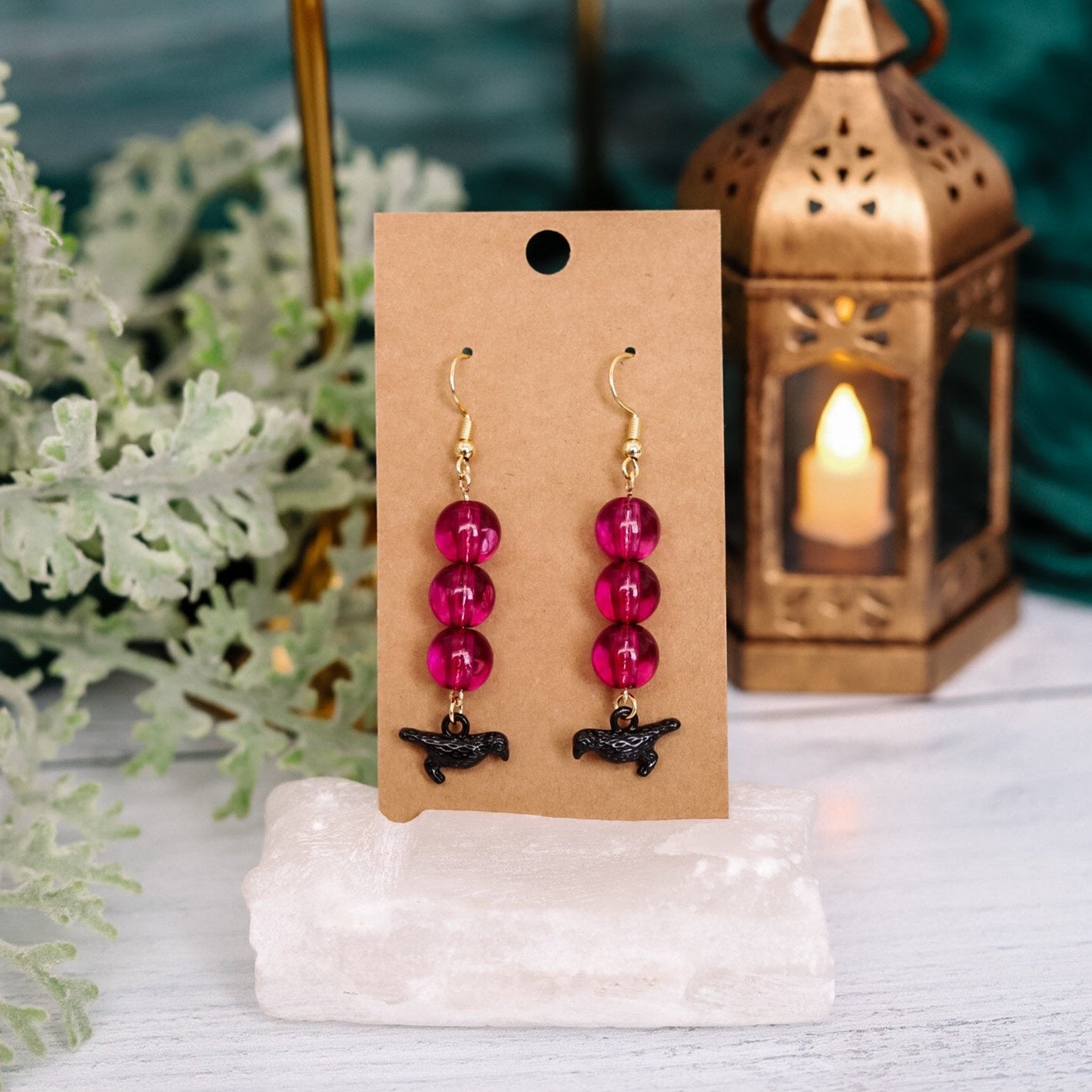 Crow's Curse Earrings