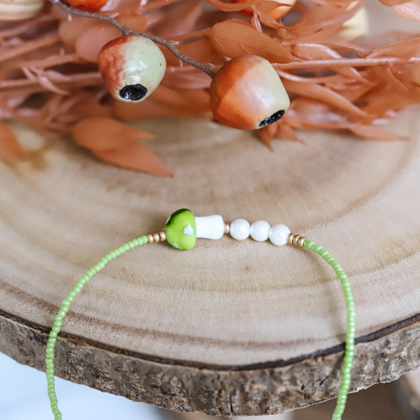 Mushroom Meadow Necklace