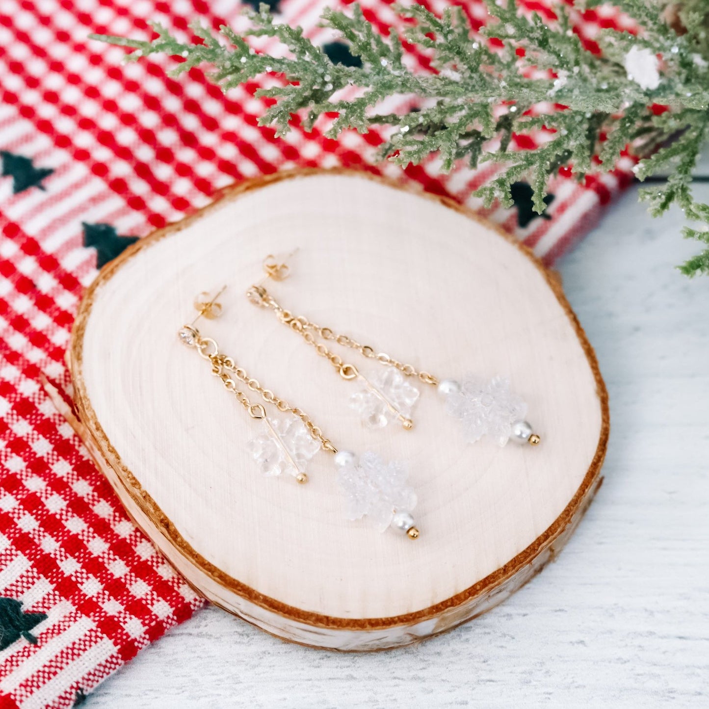 Gentle Snowfall Earrings