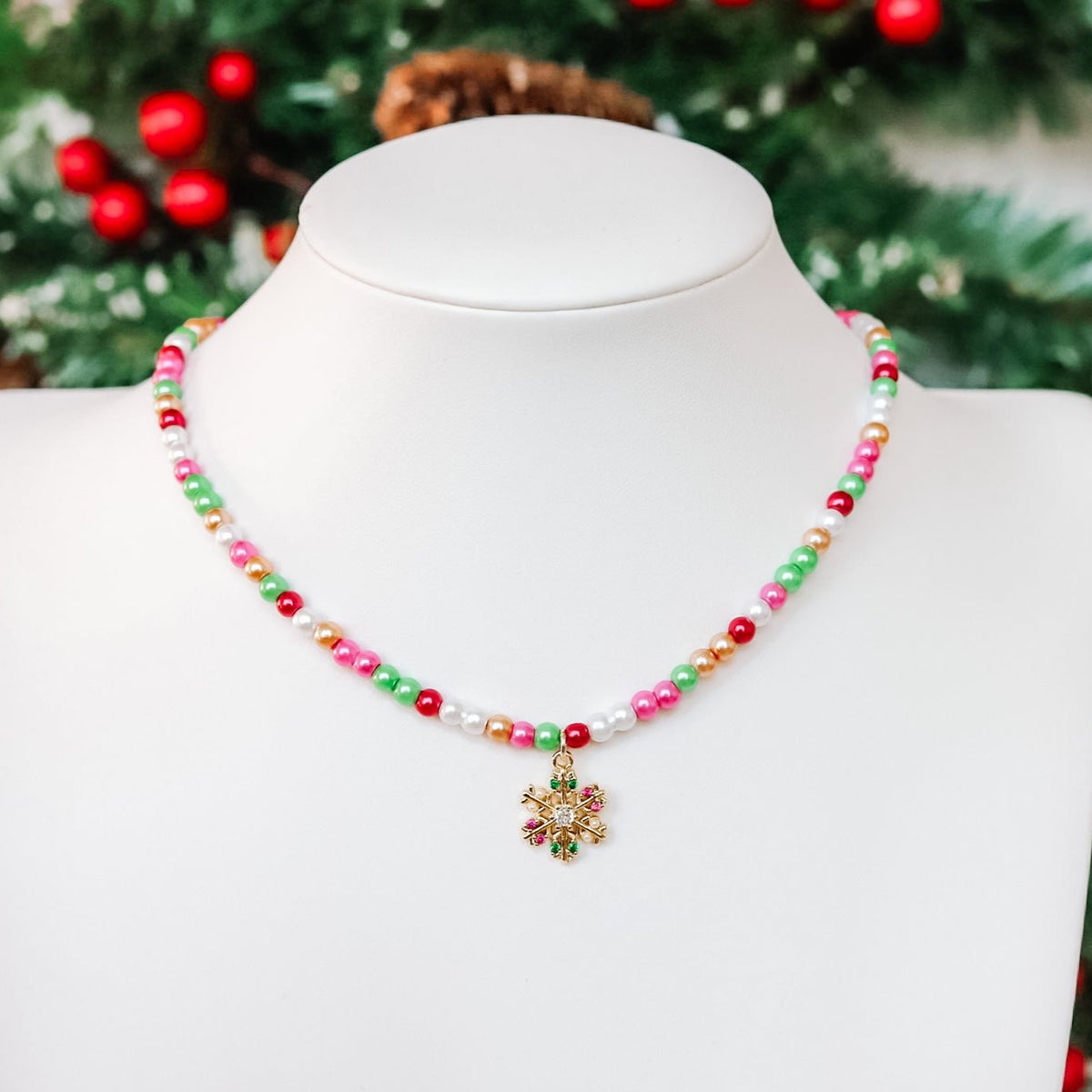Dance of the Snowflakes Necklace