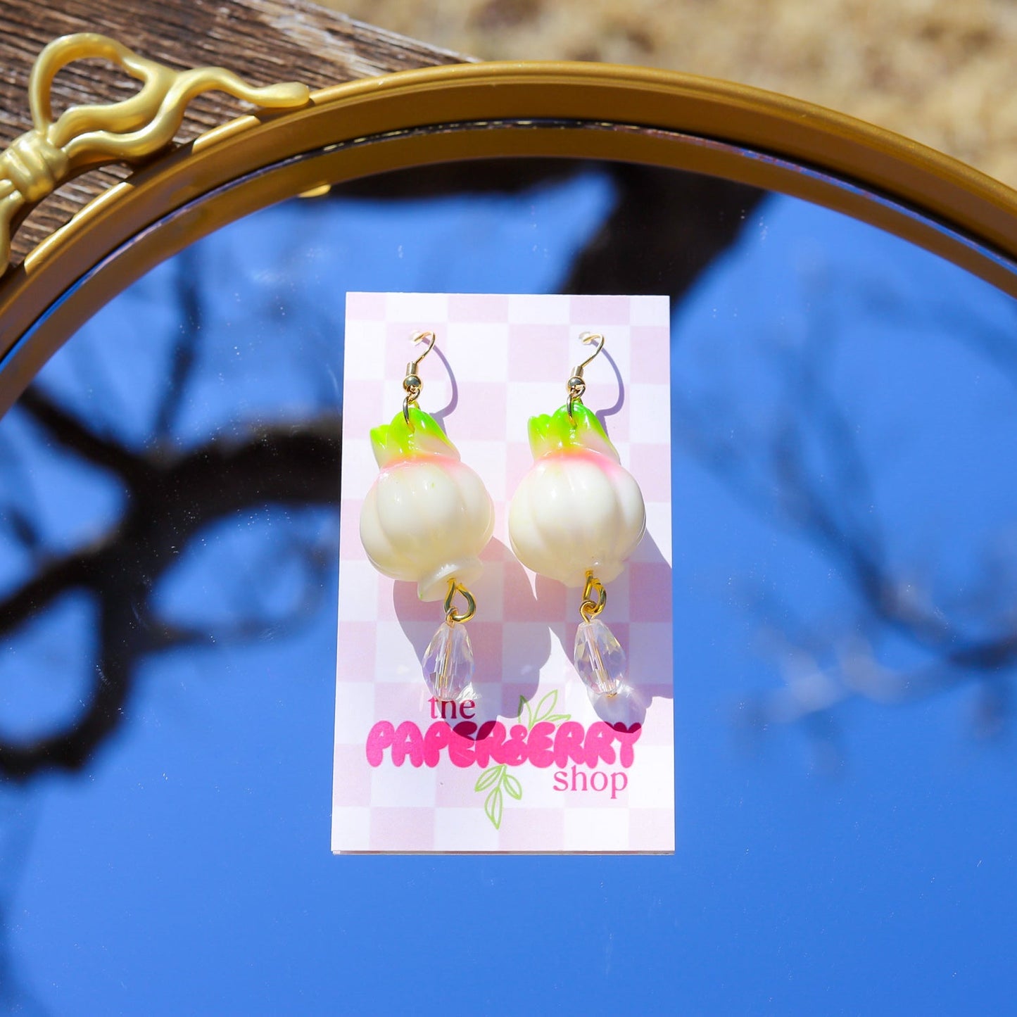 Grand Garlic Earrings