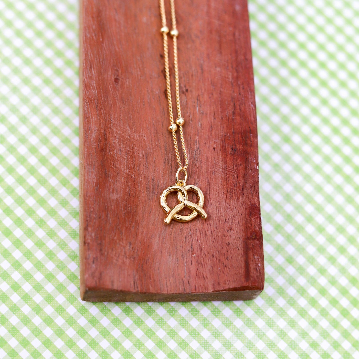 Pretzel Necklace
