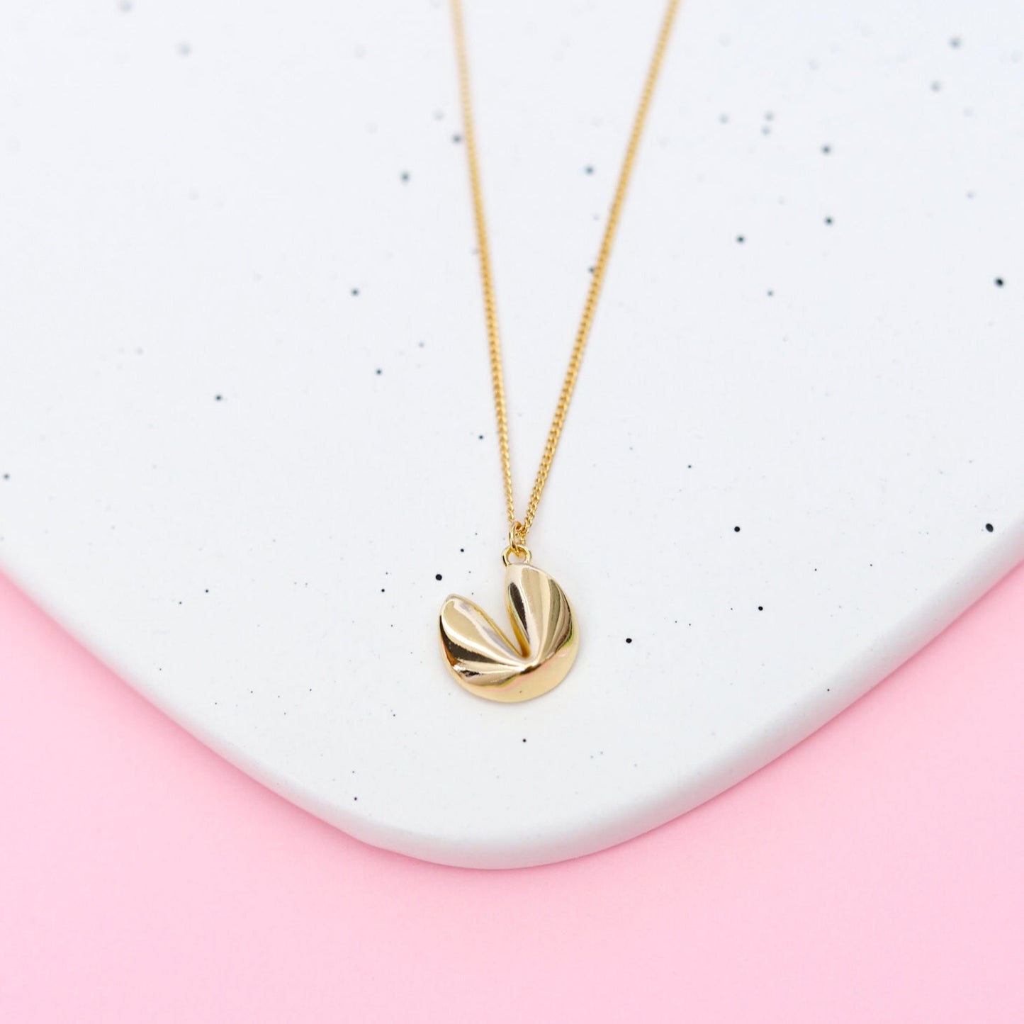 Fortune Cookie Necklace