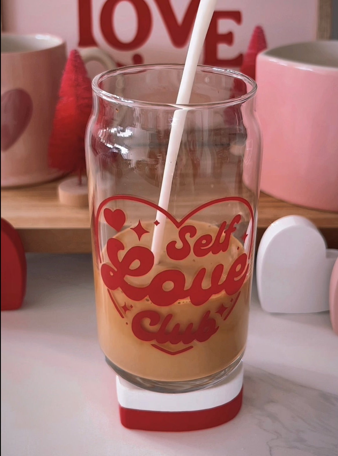 Self Love Club Glass