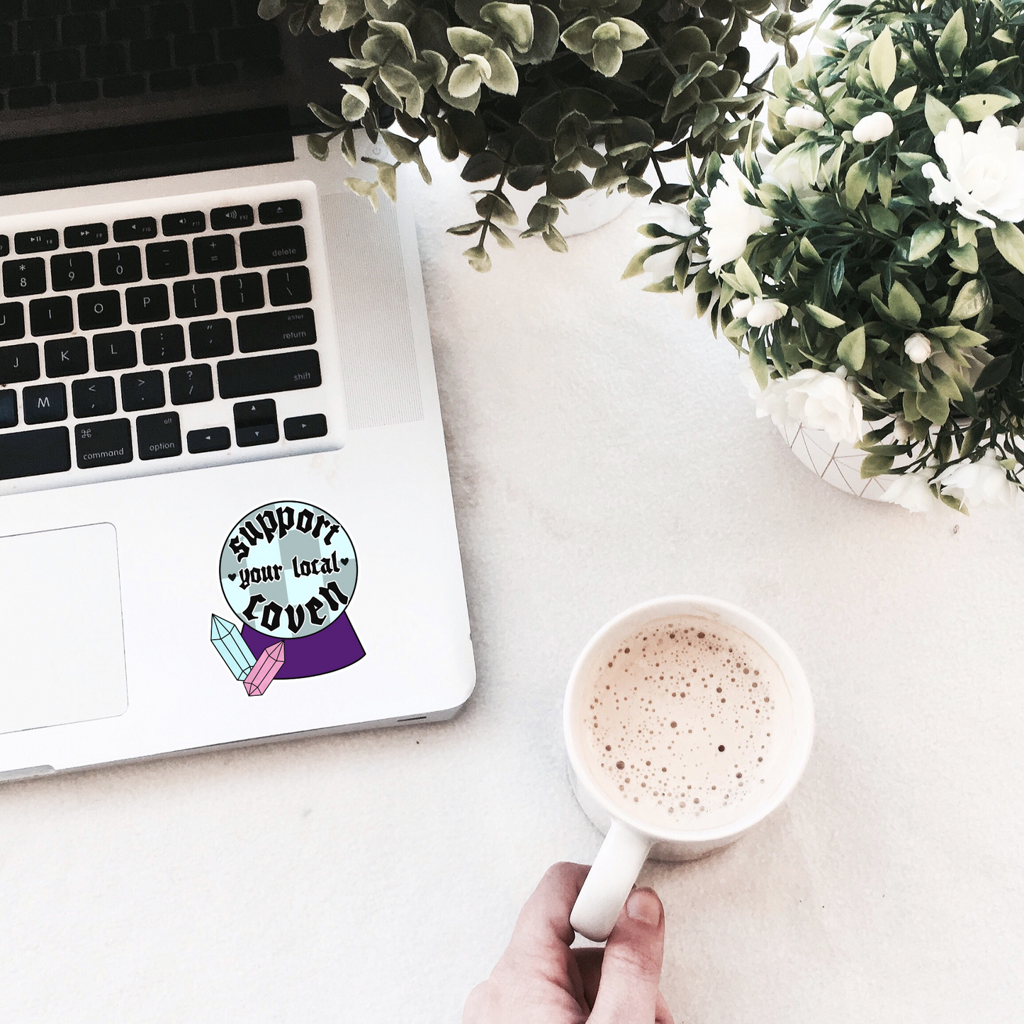 Support Your Local Coven Sticker