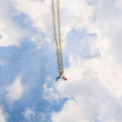Rainbow Charm Necklace