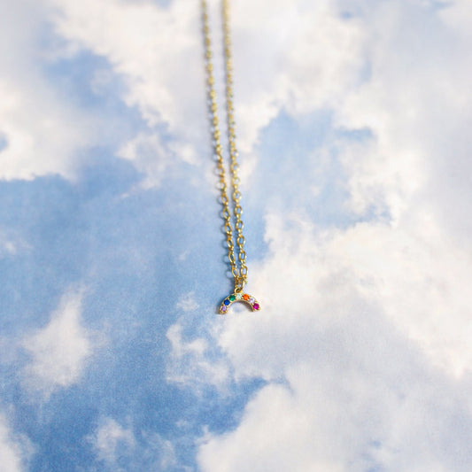 Rainbow Charm Necklace