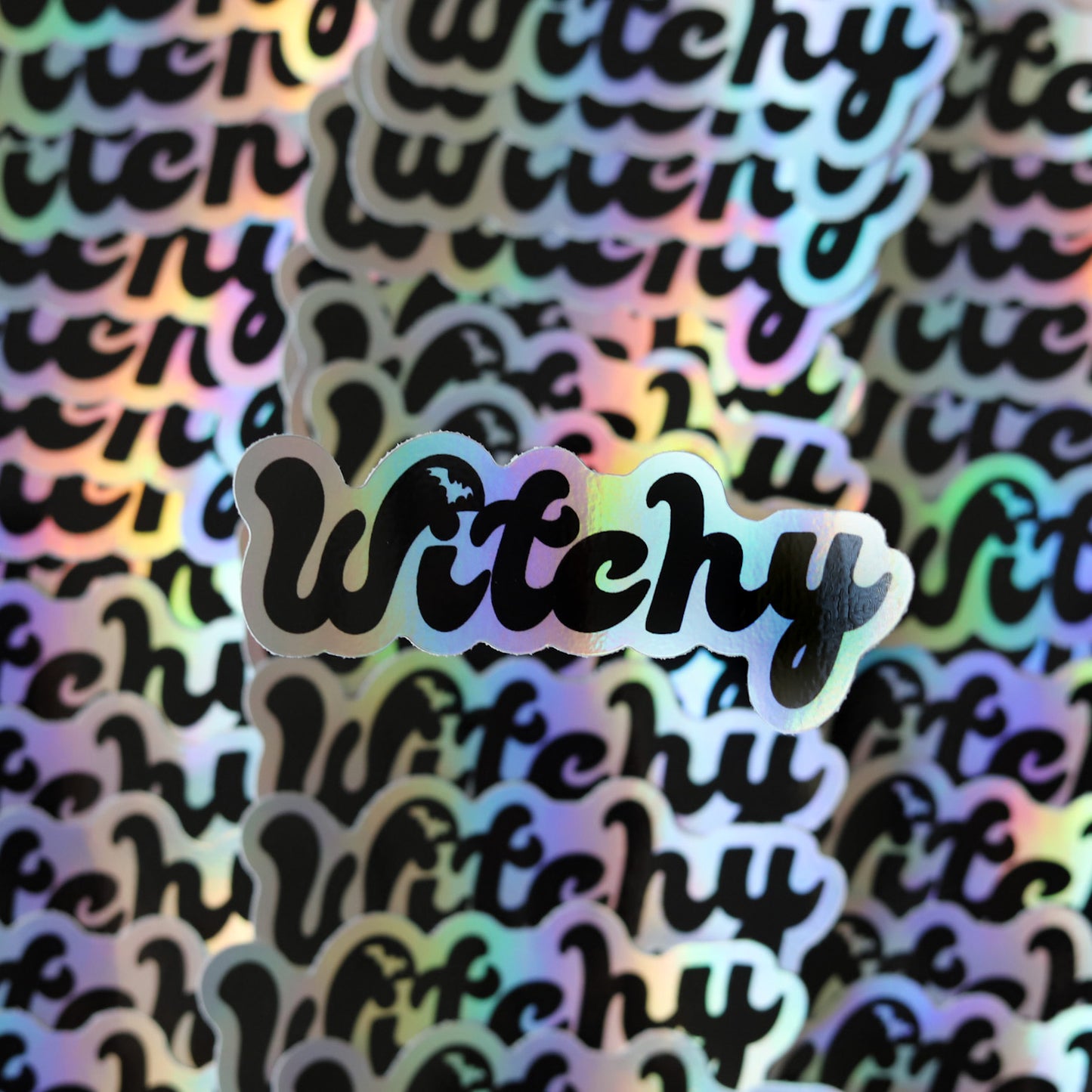 Witchy Holographic Sticker