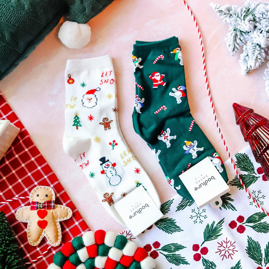 Christmas Crew Socks