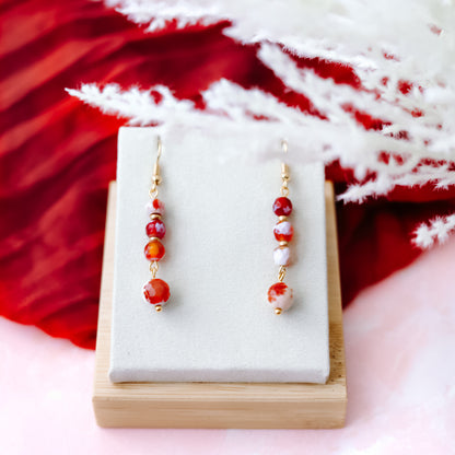 Wild at Heart Rust Earrings