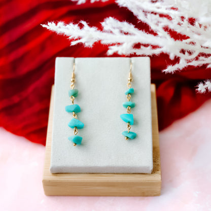 Turquoise Stone Earrings