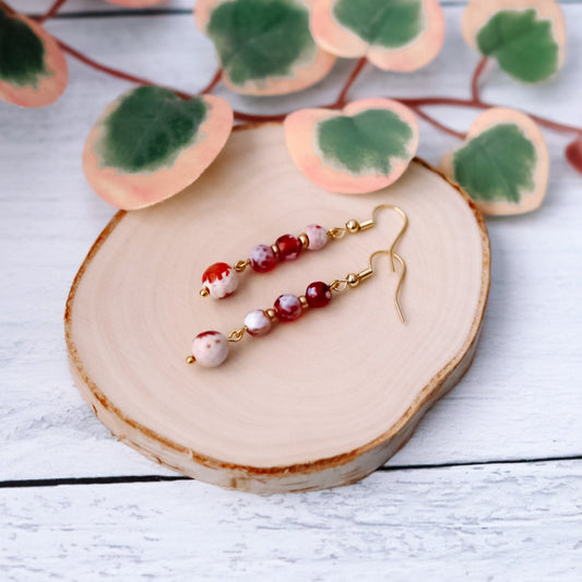 Wild at Heart Rust Earrings