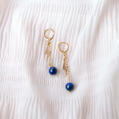 Electric Night Earrings