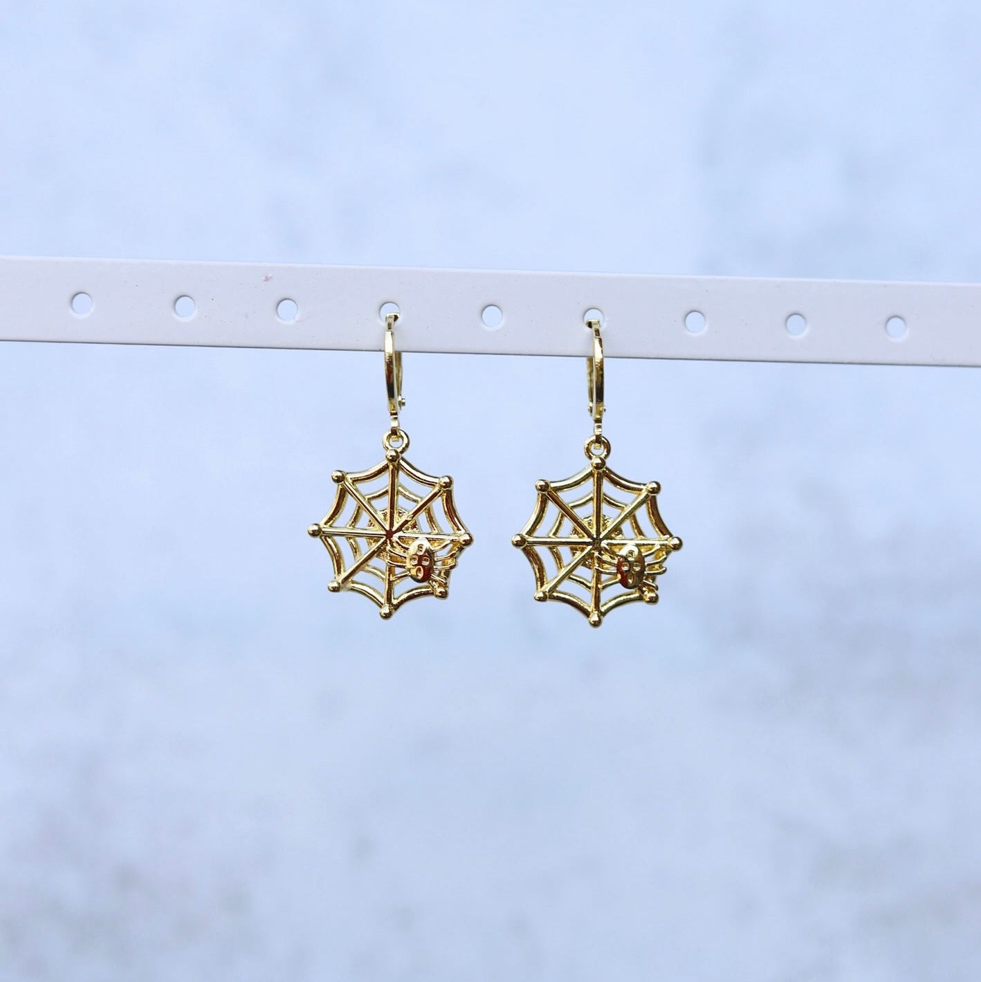 Spider Web Earrings