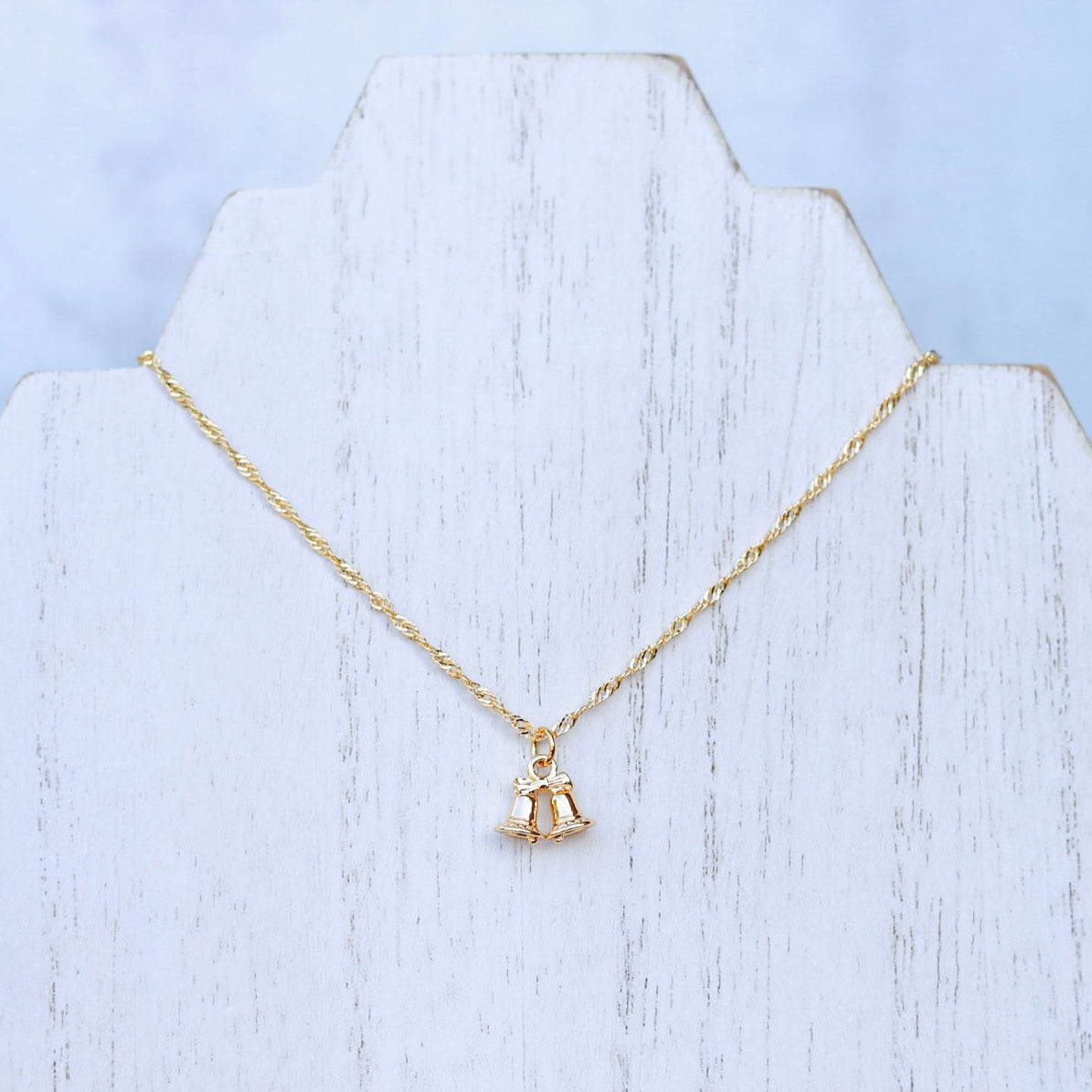 Gold Bell Necklace
