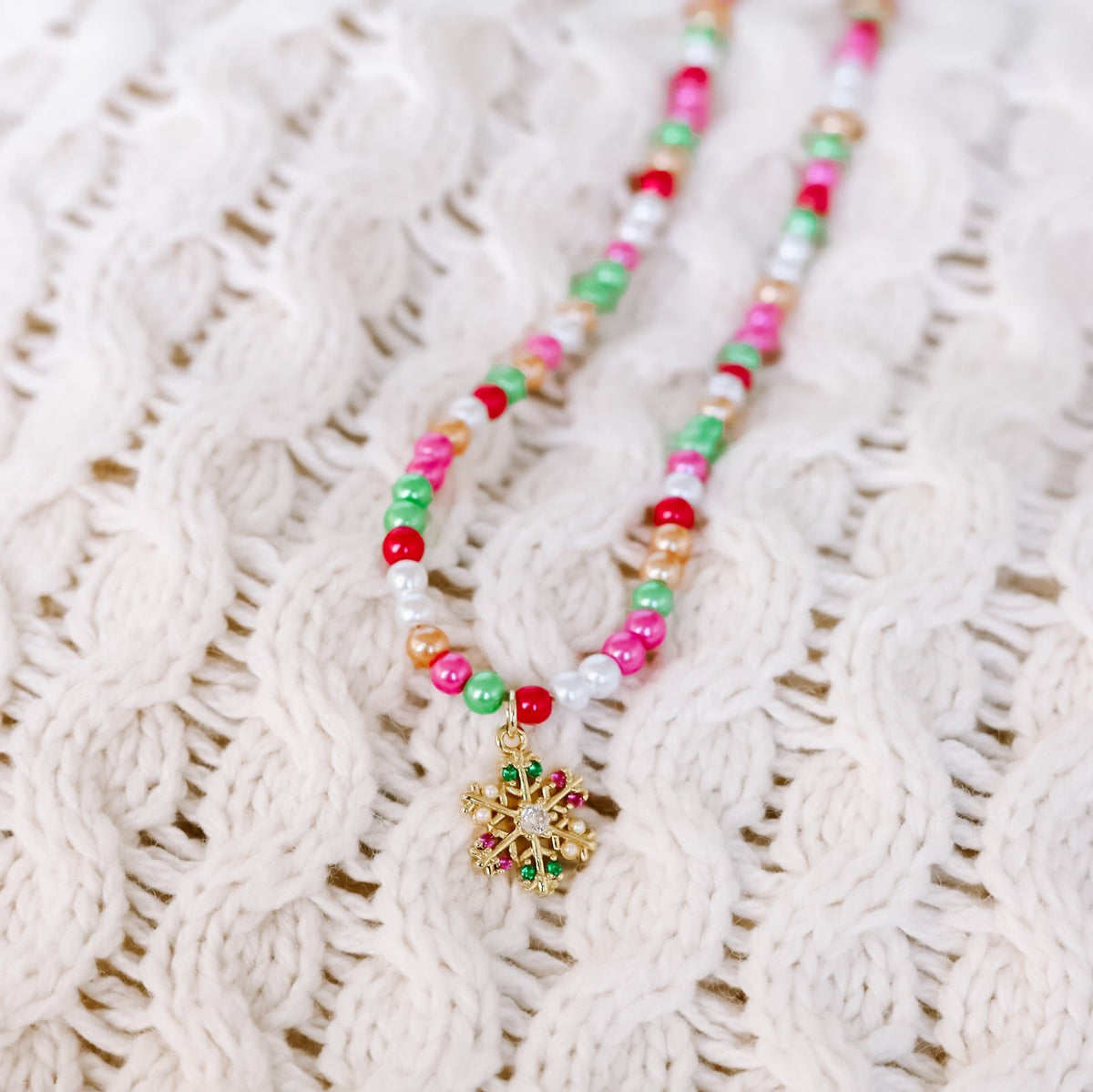 Dance of the Snowflakes Necklace