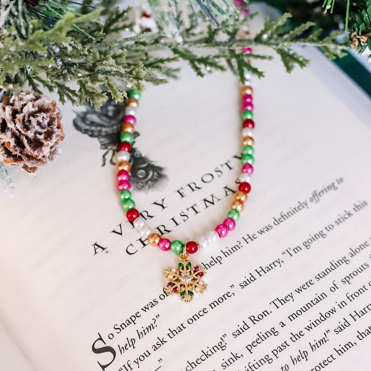 Dance of the Snowflakes Necklace