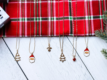 Santa Charm Necklace