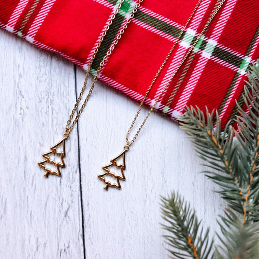 Christmas Tree Necklace