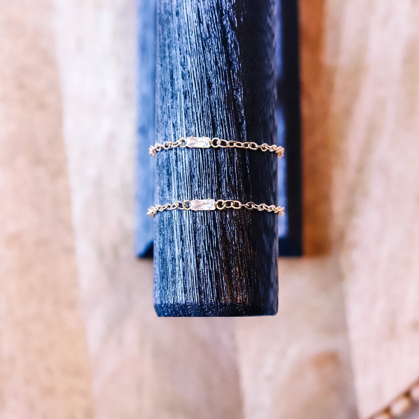 Baguette Diamond CZ Bracelet
